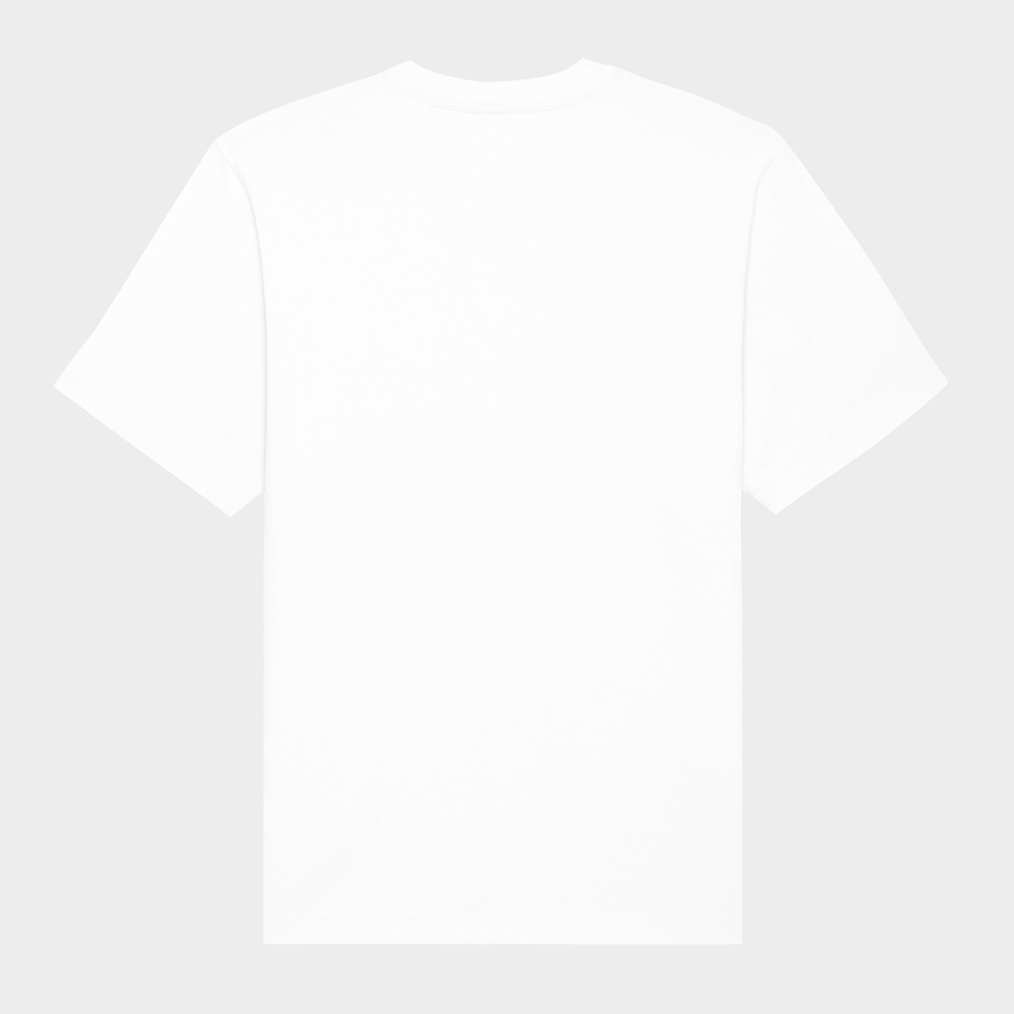 'Shiba' White Heavy Oversized T-shirt