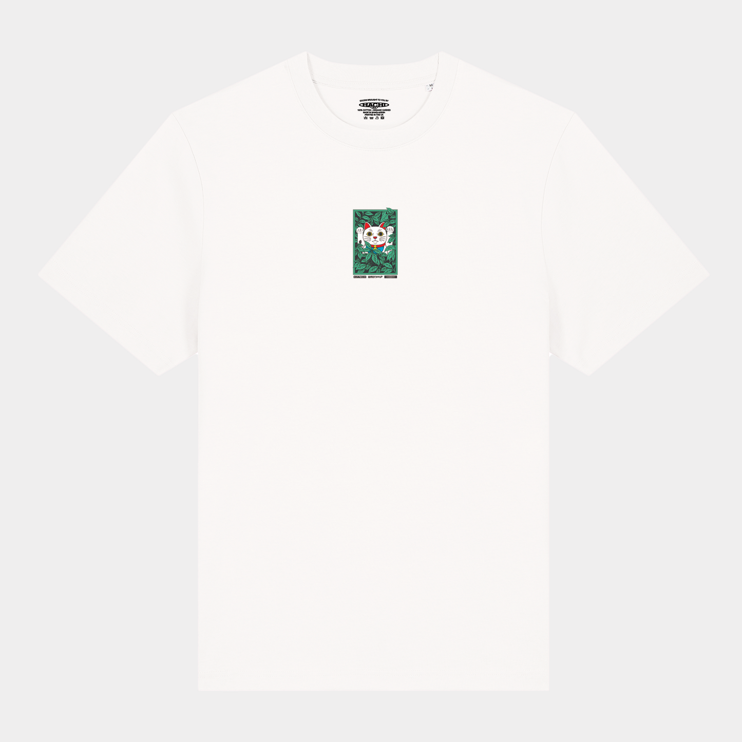 'MANEKI' Off-White Relaxed Organic T-shirt