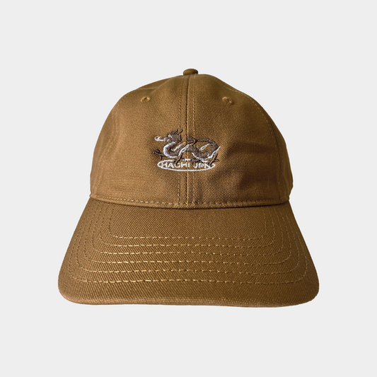 'TATSU' Camel 6 Panel Canvas Cap