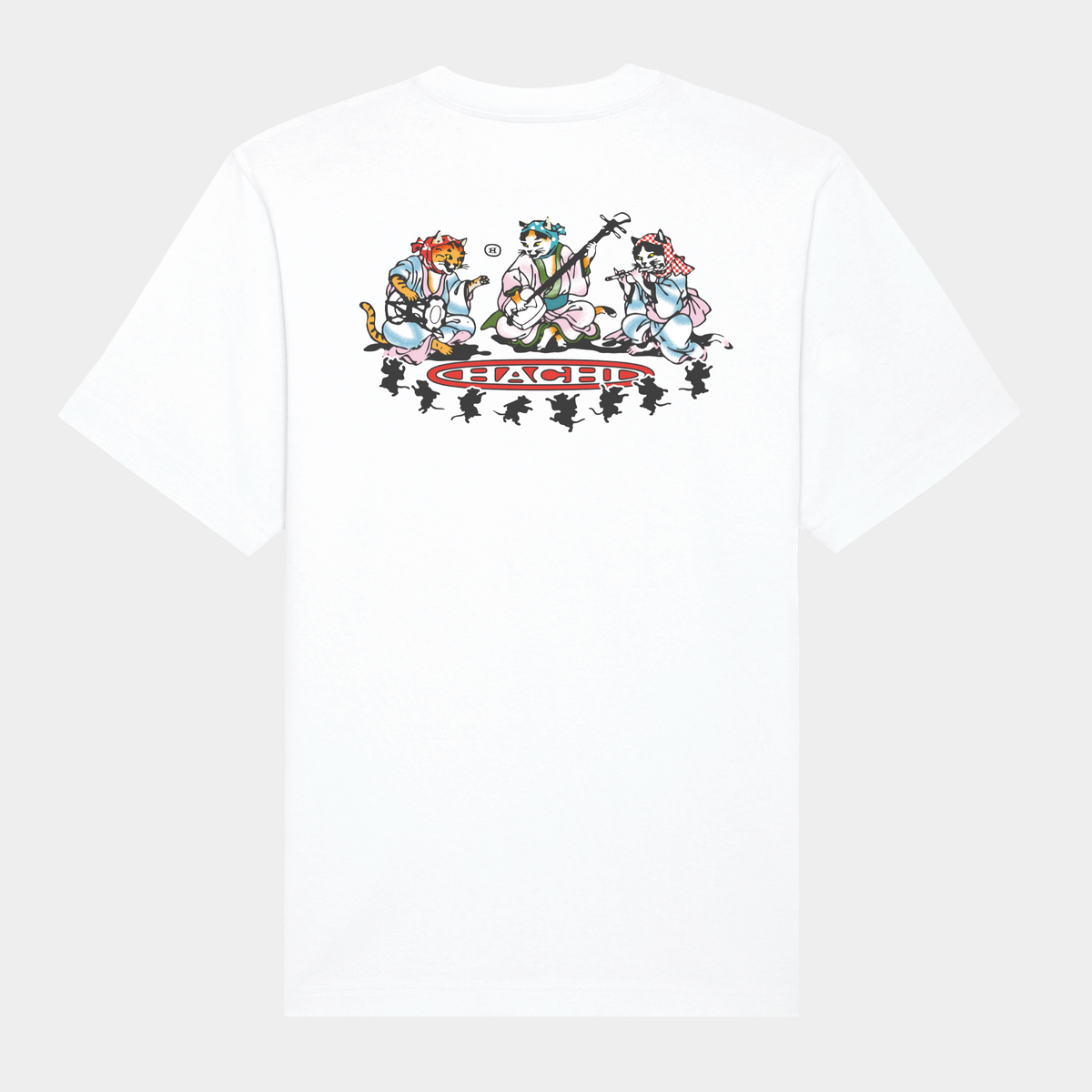 'DOKU' White Heavy Oversized T-shirt
