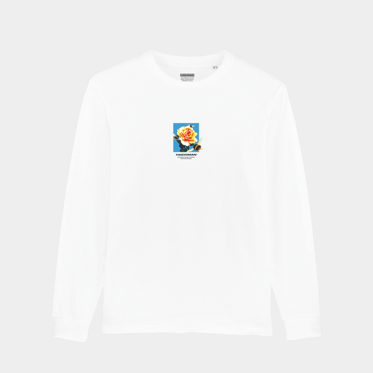 ML336 'Hana.v2' - White Organic Long Sleeve Jersey
