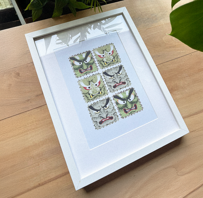 Hachiman Kamen Artwork