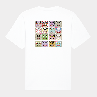 'Kamen' White Heavy Oversized T-shirt