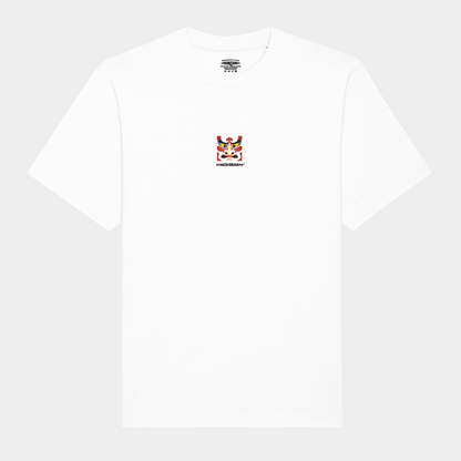 'Kamen' White Heavy Oversized T-shirt