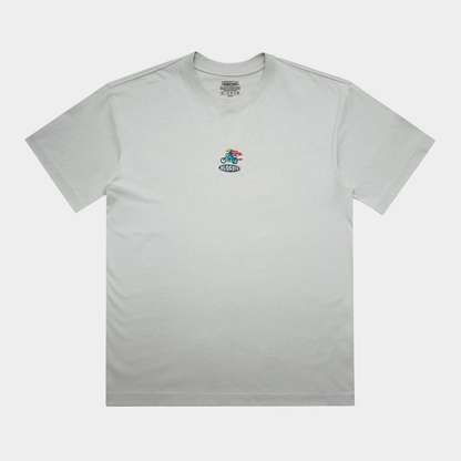 'Hayai' Ash Grey Heavy Boxy T-shirt