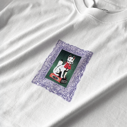 'Inari' White Heavy Oversized T-shirt