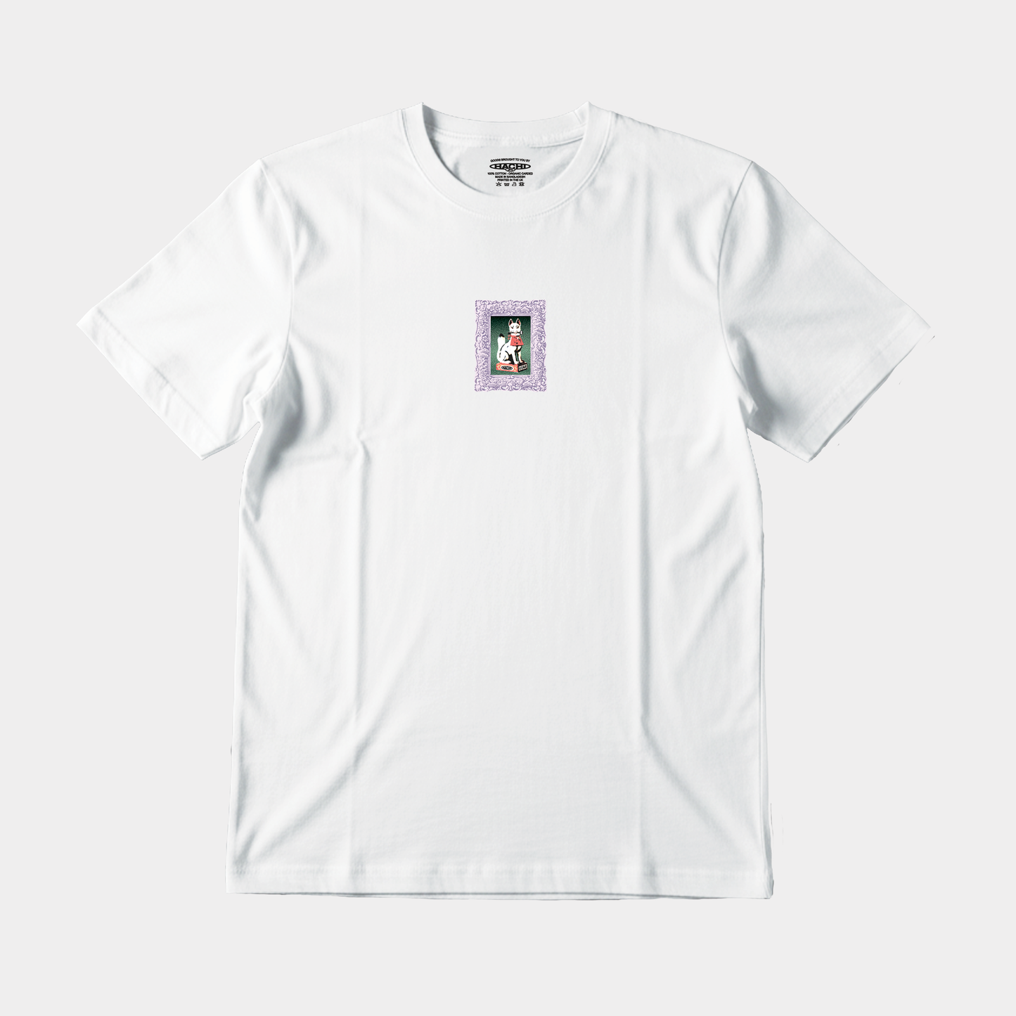 'Inari' White Heavy Oversized T-shirt