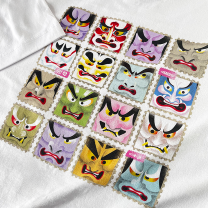 'Kamen' White Heavy Oversized T-shirt