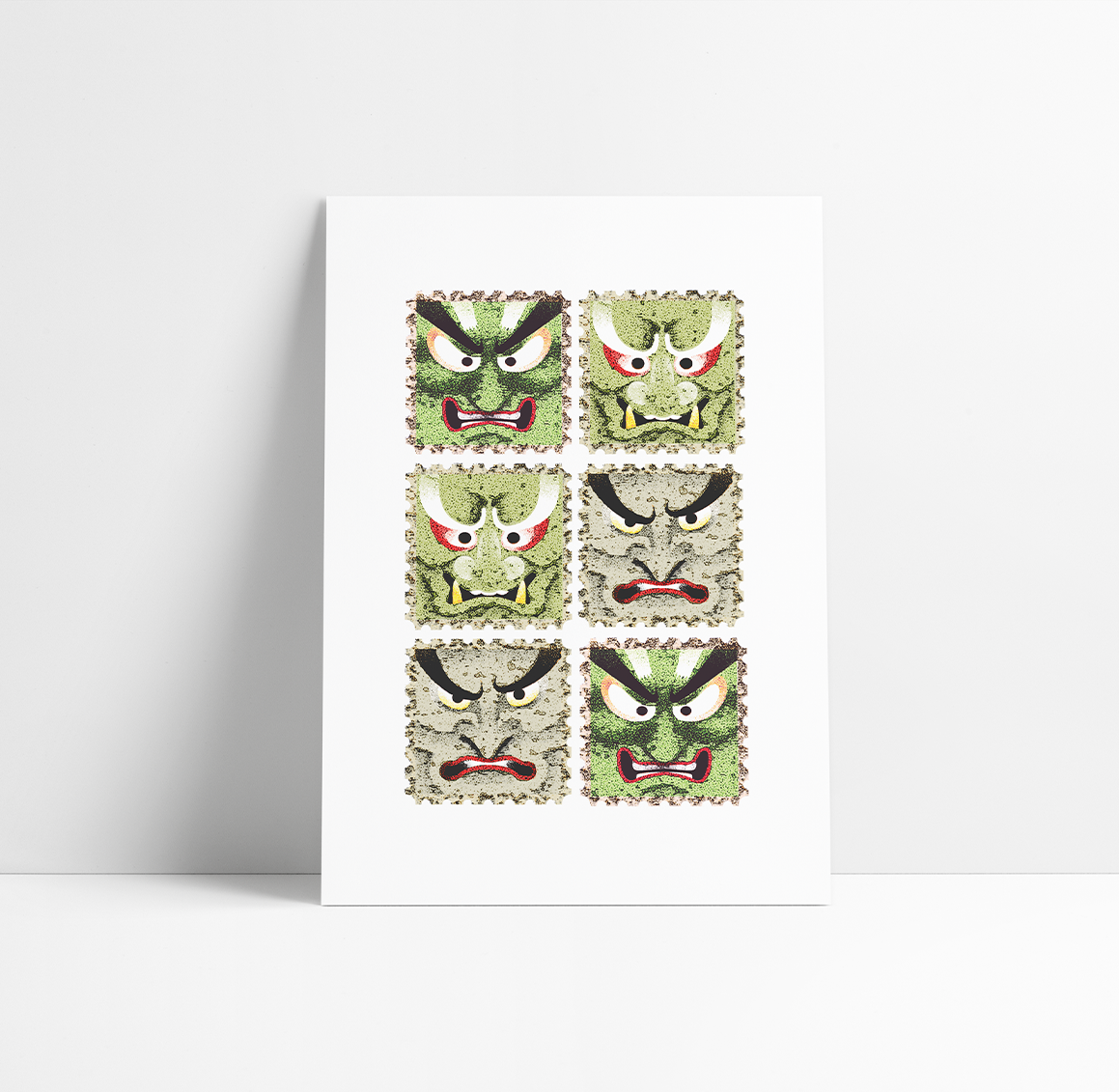 Hachiman Kamen Artwork