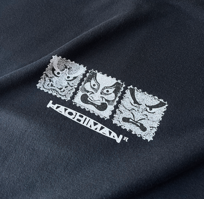 'Kamen' Navy Relaxed Mid-light T-shirt