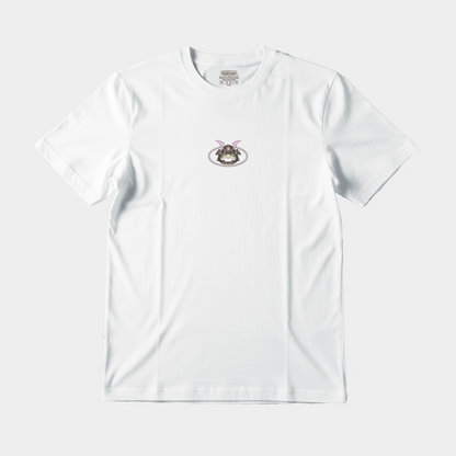 'Kanpai' White Heavy Oversized T-shirt